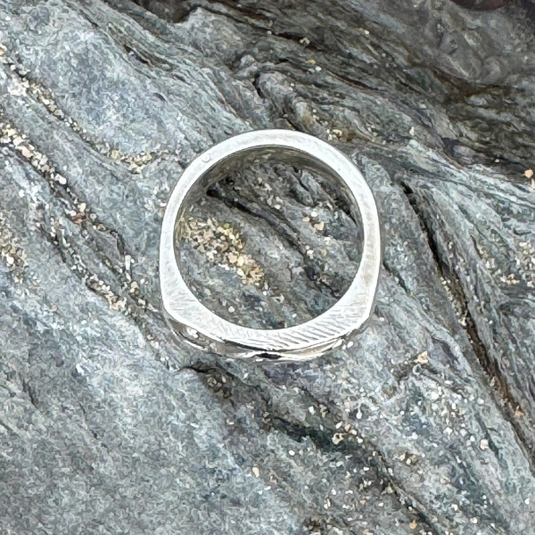 Riverbed Flow - Sterling Silver Ring - Image 5