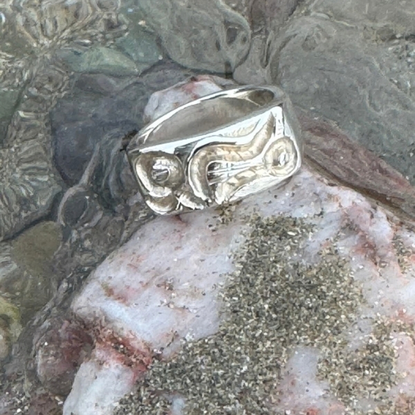 Riverbed Flow - Sterling Silver Ring - Image 4