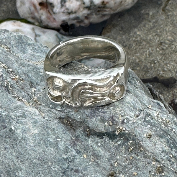 Riverbed Flow - Sterling Silver Ring - Image 3