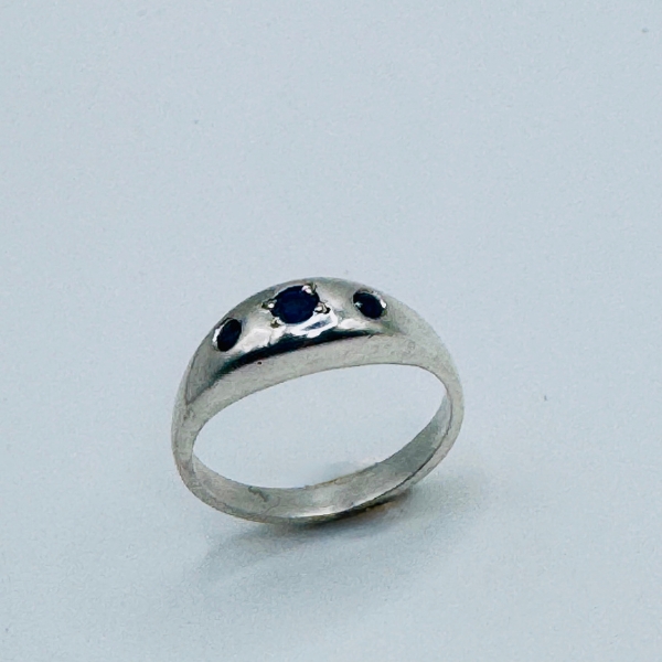 Trilogy Ring Sterling Silver - Image 4