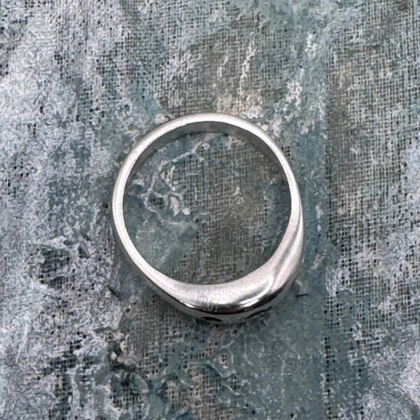 Trilogy Ring Sterling Silver - Image 2