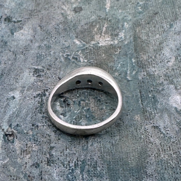 Trilogy Ring Sterling Silver - Image 3