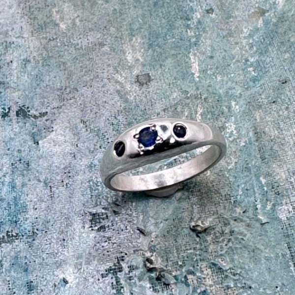 Trilogy Ring Sterling Silver